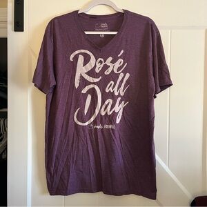 Purple Rosè all Day Tee